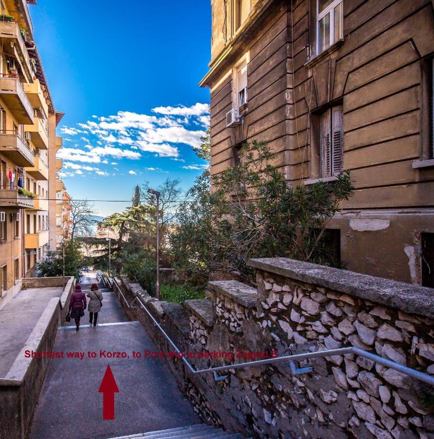 Seaview Rooms - Panoramic Kvarner Bay View Rijeka Exteriér fotografie